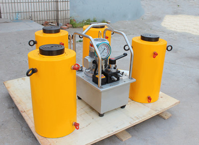 500 tons double acting hydraulic jack