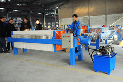 hydraulic automatic filter press