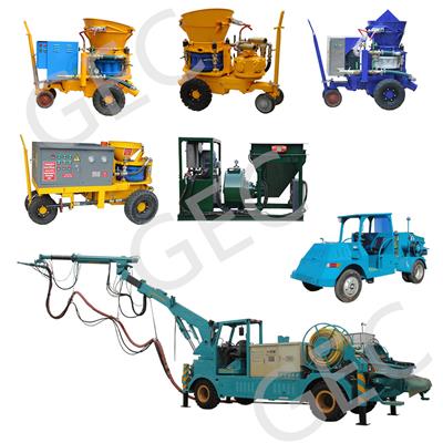 dry wet shotcrete machine