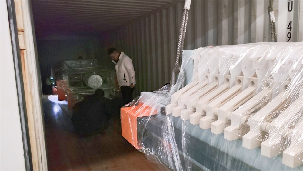 filter press for sale to Indonesia