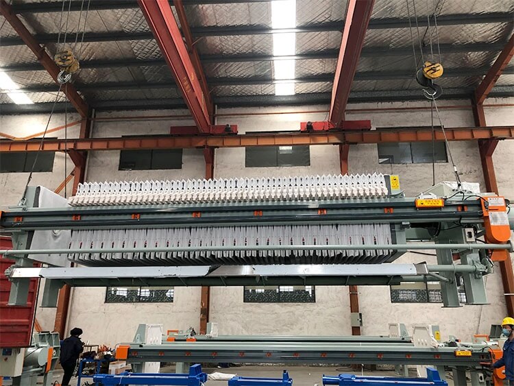 Filter Press for Municipal Wastewater Liquid Filtration Treatment