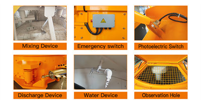 concrete planetary mixer details