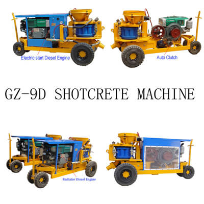 shotcrete machine china