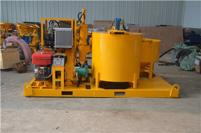 diesel driven grouting injection unit