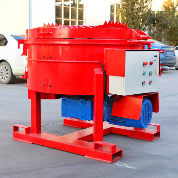 small capacity electric refractory mixer