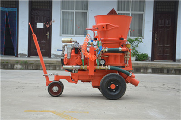 5m3/h refractory shotcrete machine