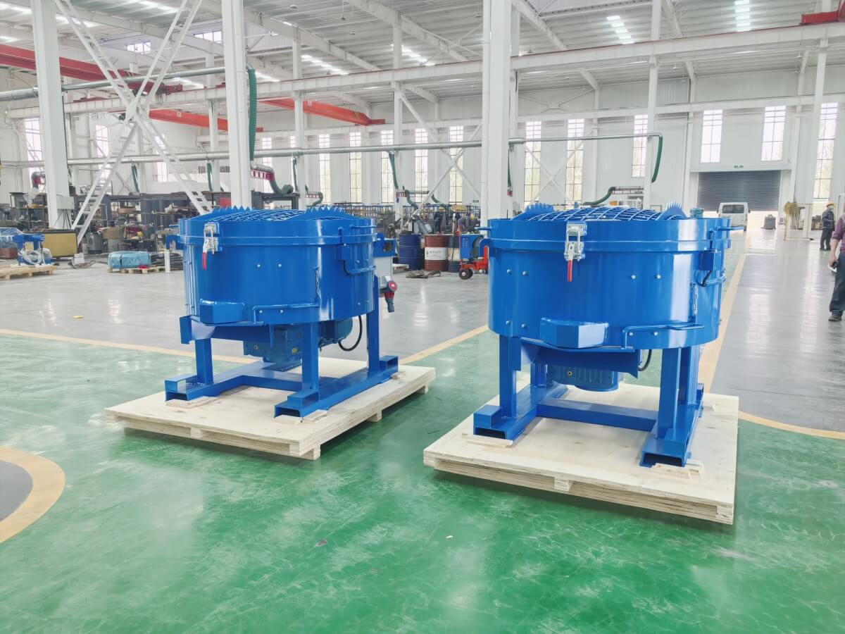 portable refractory castable mixer