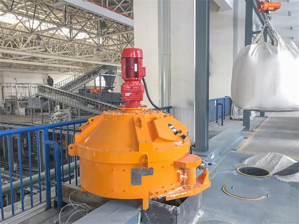 concrete planetary mixer for concrete mold producing