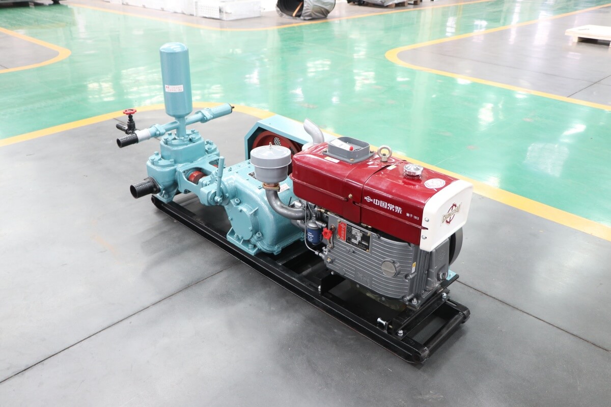 diesel cement grout pump