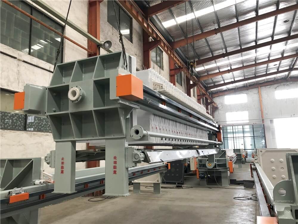 Filter Press Equipment for Wastewater Sludge Dewatering