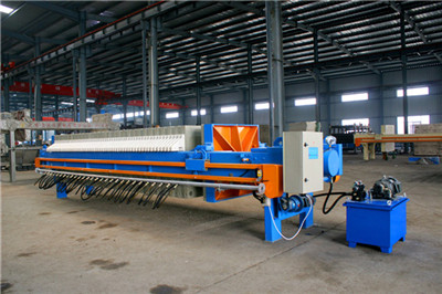 chamber filter press for mining