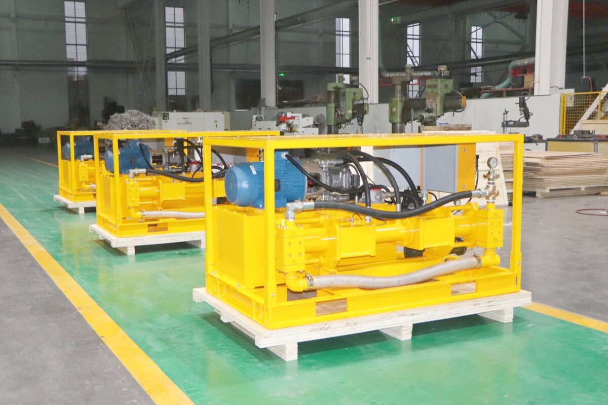 hydraulic cement grouting pump