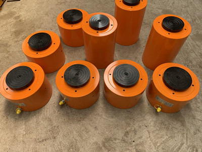 single acting hydraulic jack cylinder with pump