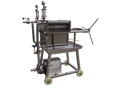 beverage industry wine making filter press