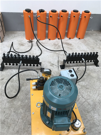 hydraulic cylinder lifting pushing jack