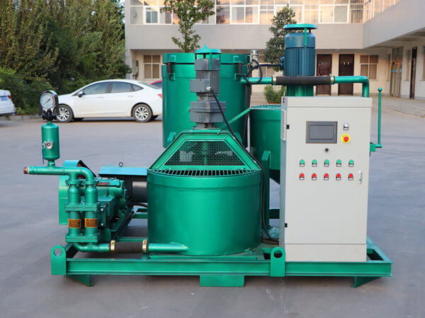 high shear grout mixer and pump