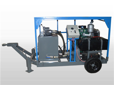 China diesel hydraulic power pack 