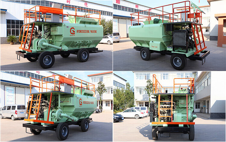 hydroseeding machine