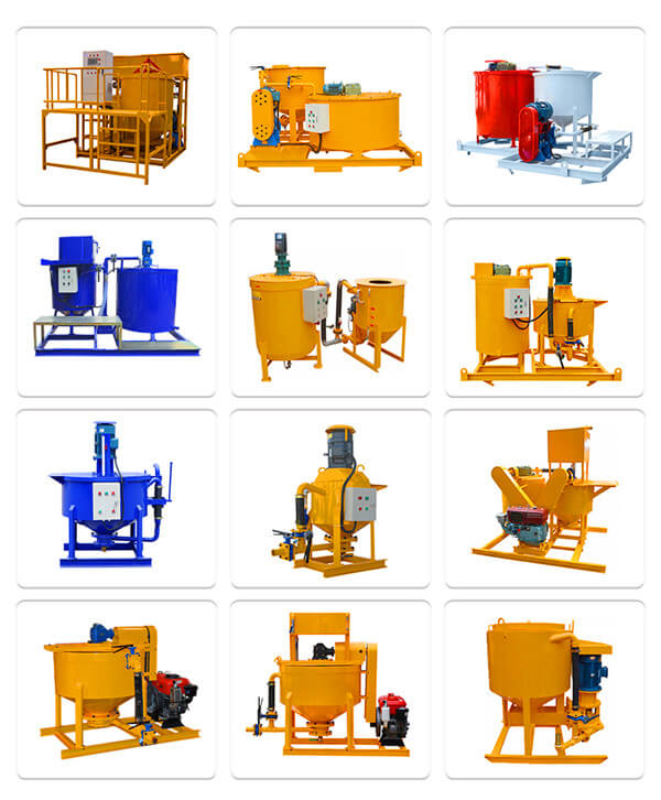 high shear grout mixer