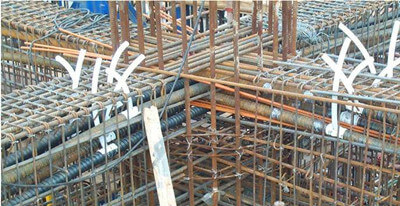 tensioning and stressing equipment concrete pile