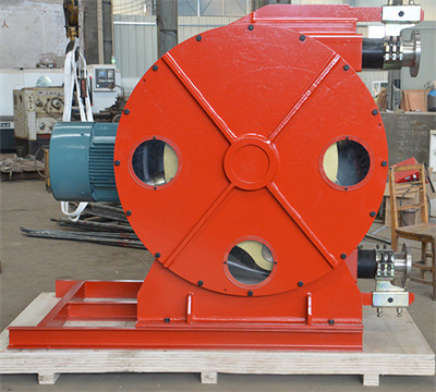 peristaltic hose pump for filling concrete