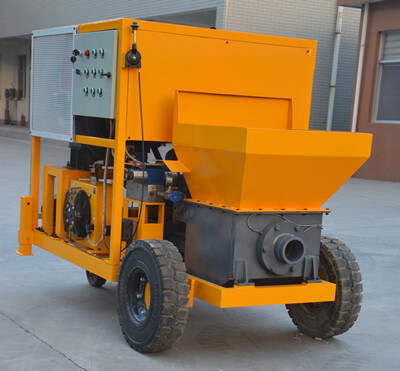 samall diesel engine concrete pump machine