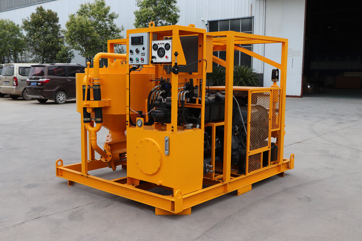 permeation grouting plant