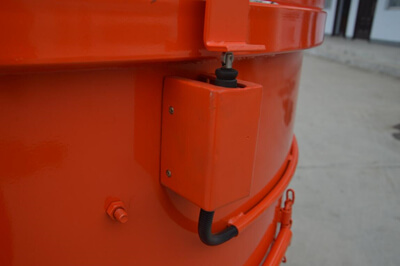 Limit switch for refractory mixer