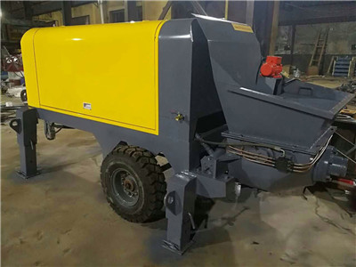 squeeze type concrete pump