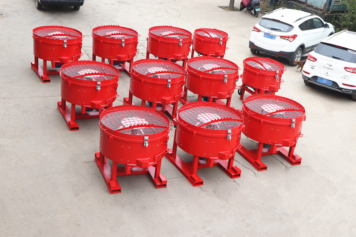 castable pan mixer 500kg