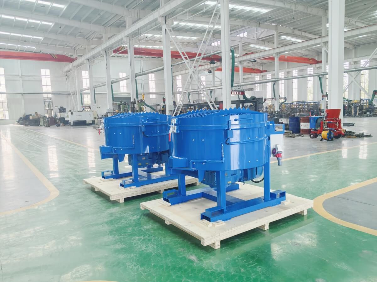 mixing capacity 250litre refractory castable mixer