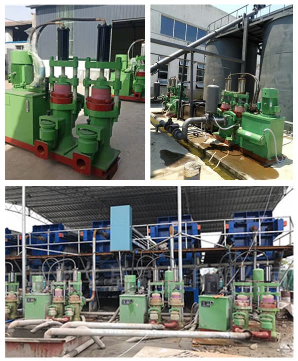 filter press piston pump for ceramic slurry