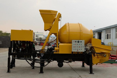 diesel concrete mixer pump