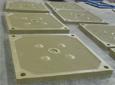 automatic membrane filter press chamber plate