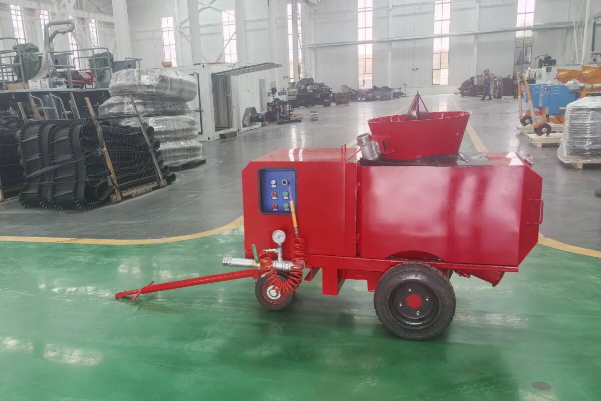 small refractory gunning machine