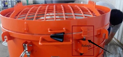 The relays of refractory mixer