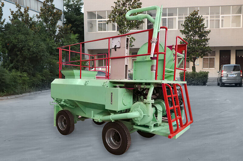 800gallon tank hydroseeding machine with trailer