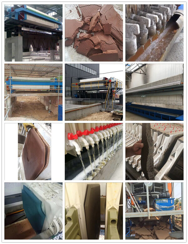 China filter press for clay slurry