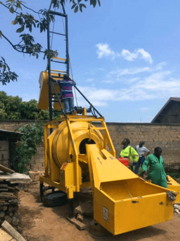 diesel concrete mixer for sale