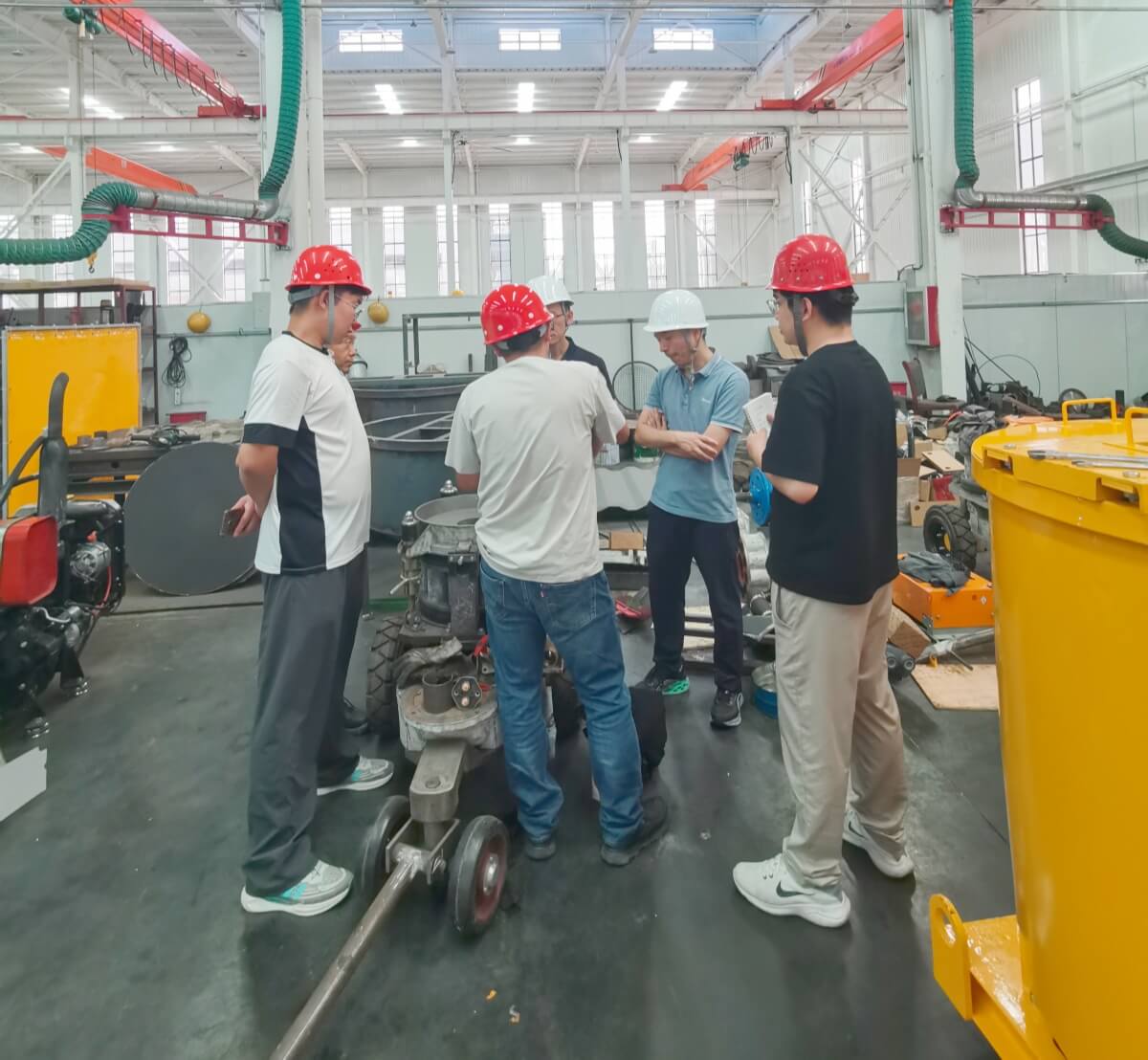 CRCC used shotcrete machine