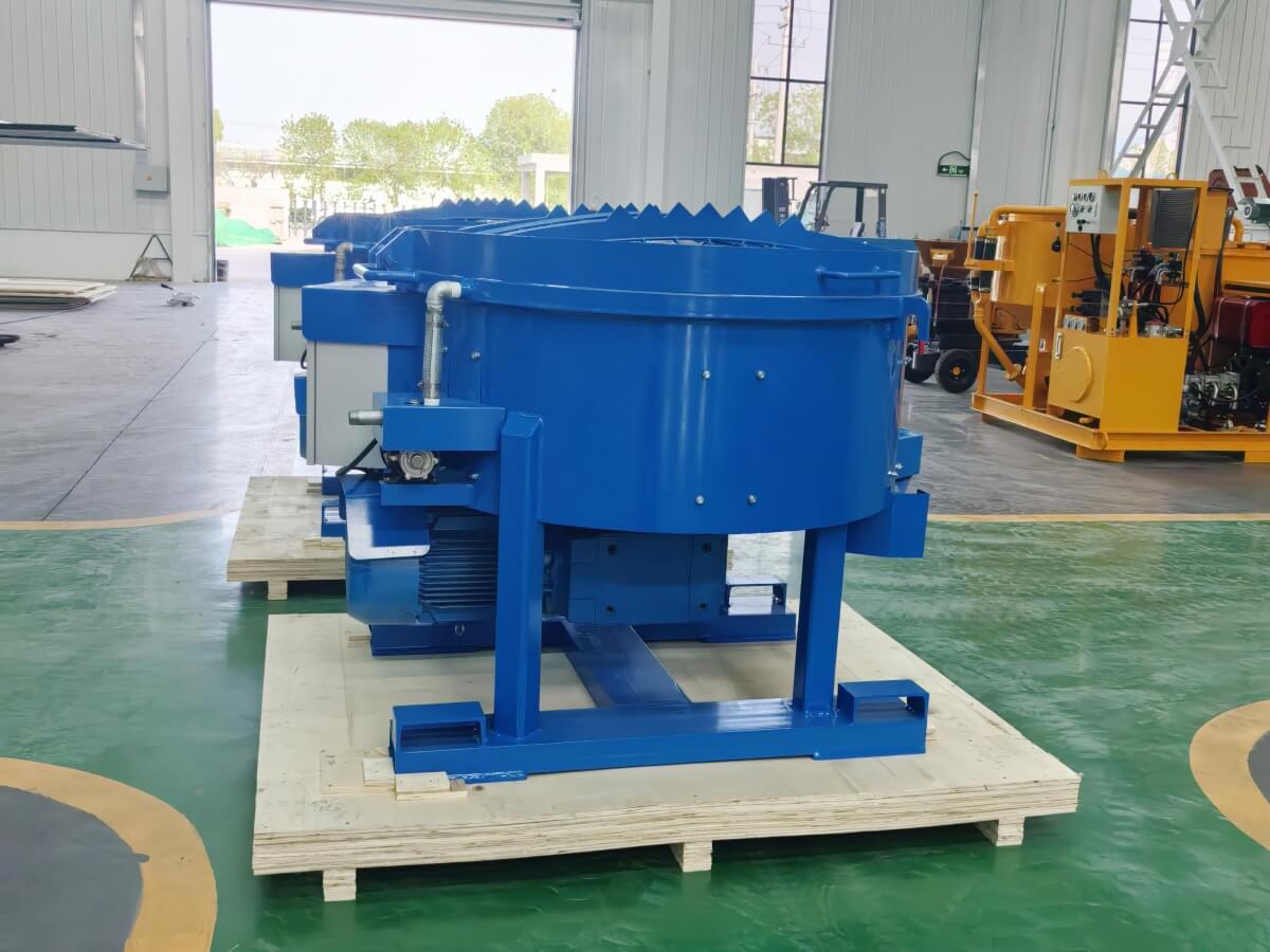 portable 250kg refractory castable mixer