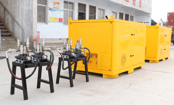 hydraulic power pack with operate unit to Russia