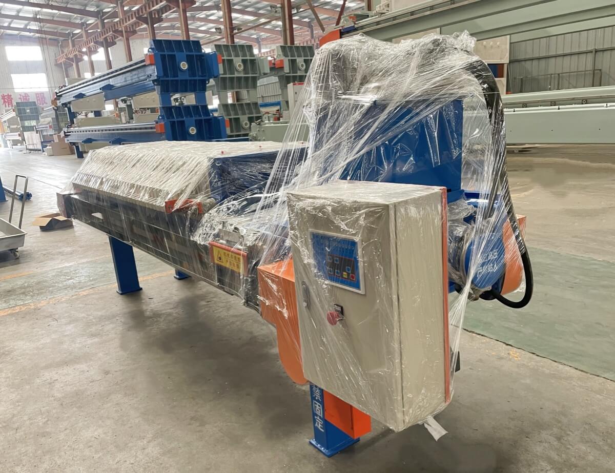 Filter Press for Sugar Syrup Filtration