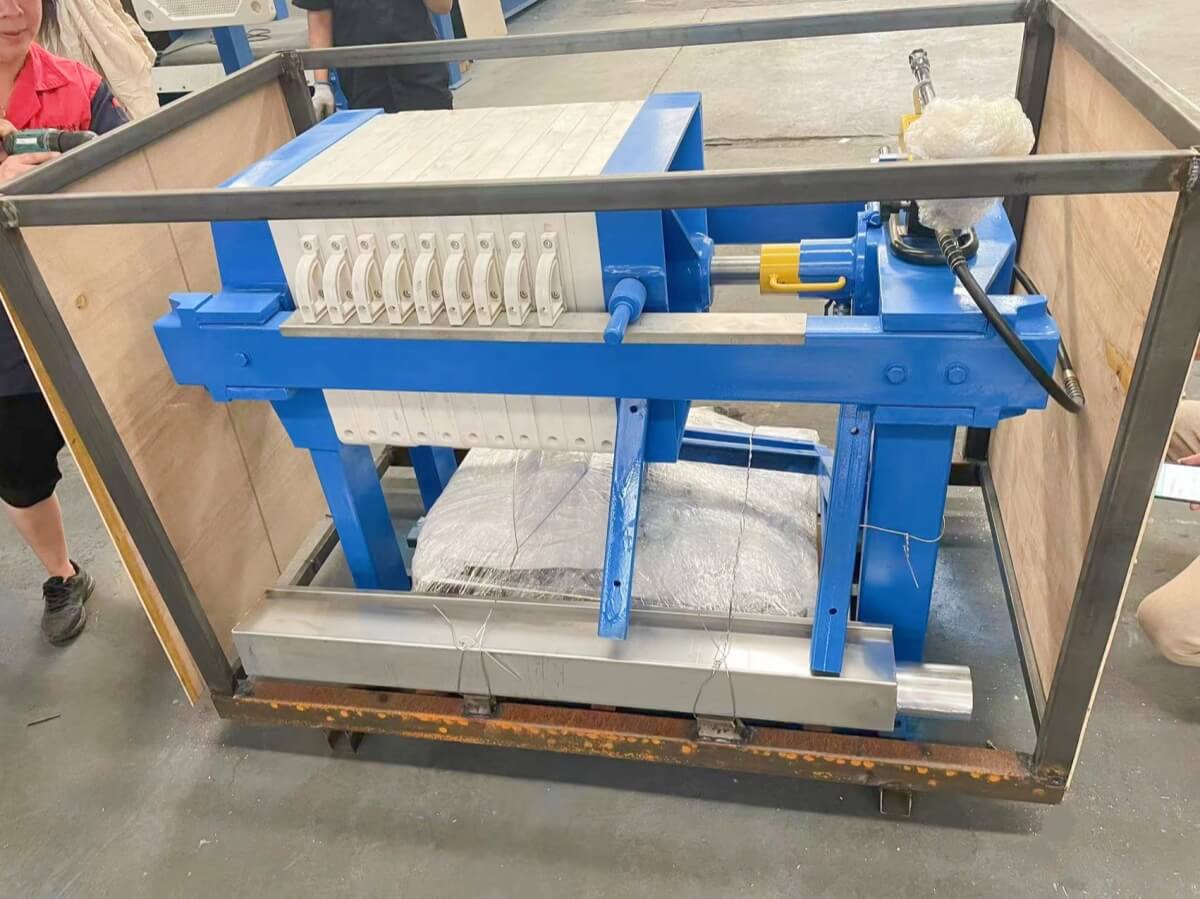 manual jack filter press