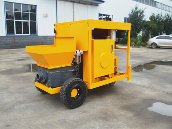 mini diesel concrete pump for building