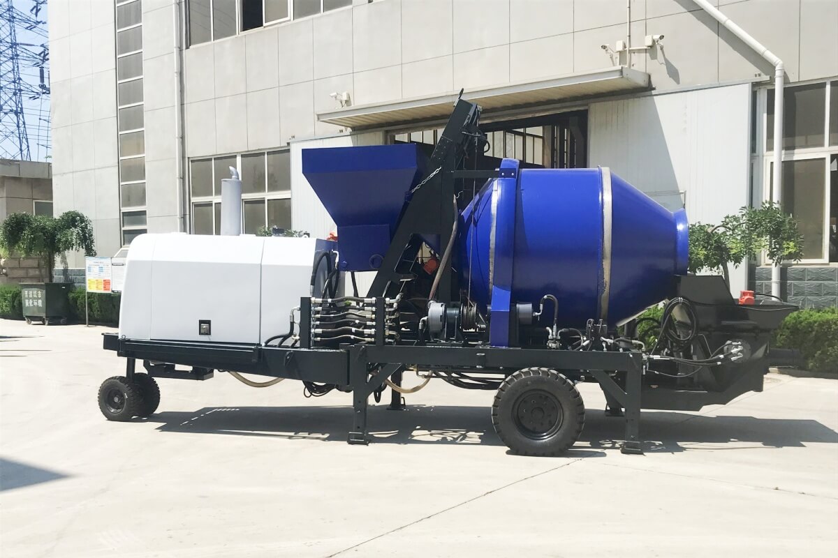 Saudi Arabia concrete mixer pump