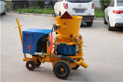 small guniting machine for refractory repaires