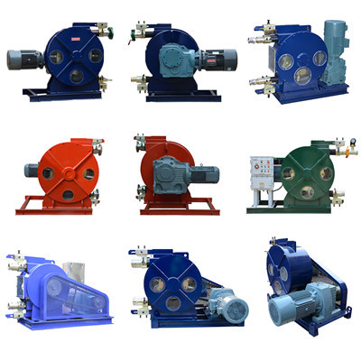 Industrial hose pump in the construction industry