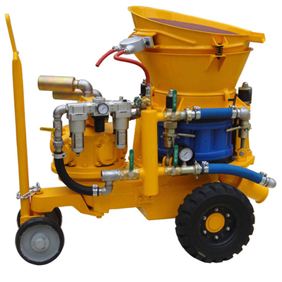 Shotcrete machine swimming pool