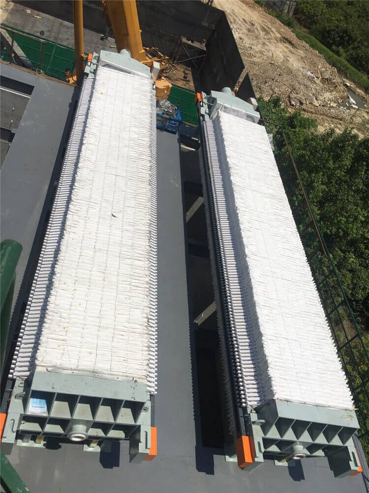 Sludge Dewatering Filter Press System